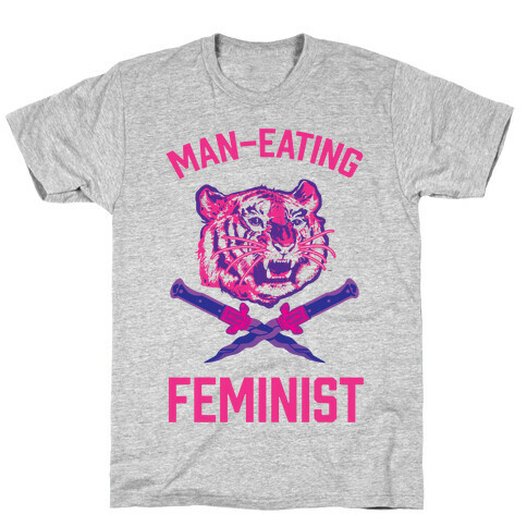 Man-Eating Feminist T-Shirt