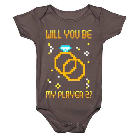 Will You Be My Player 2 Baby One-Piece