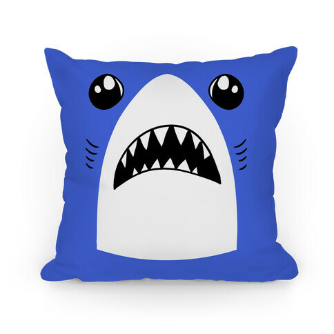 Left Shark Face Pillow