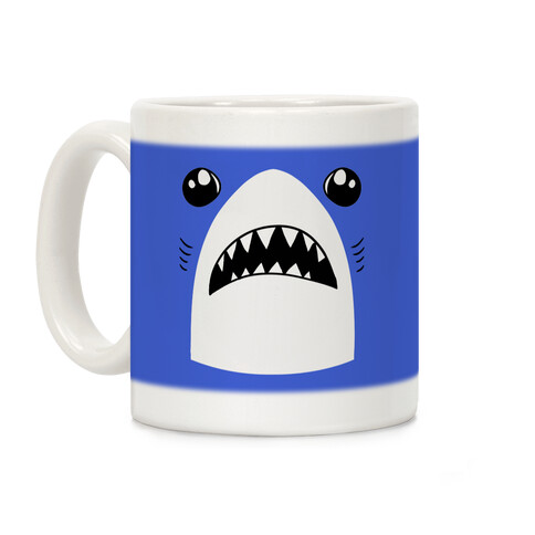 Left Shark Face Coffee Mug