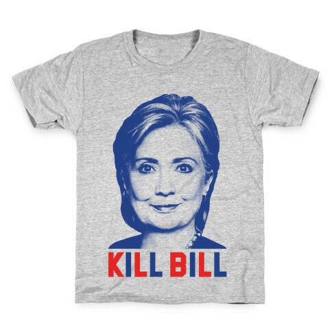 Kill Bill Hillary Kids T-Shirt