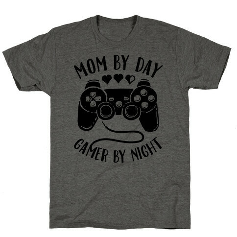 Mom By Day Gamer By Night T-Shirt