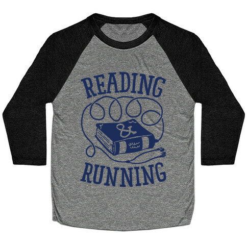 Reading & Running Baseball Tee