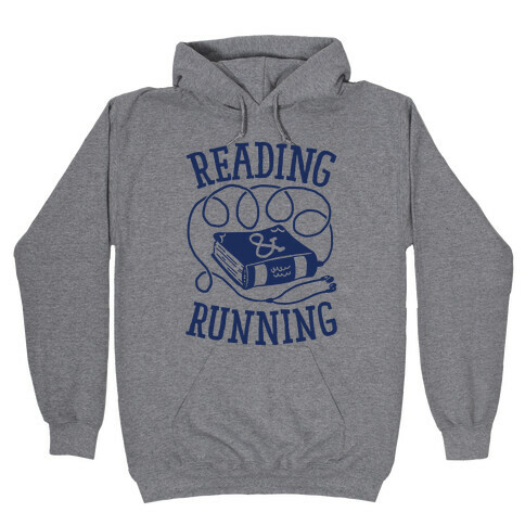 Reading & Running Hooded Sweatshirt