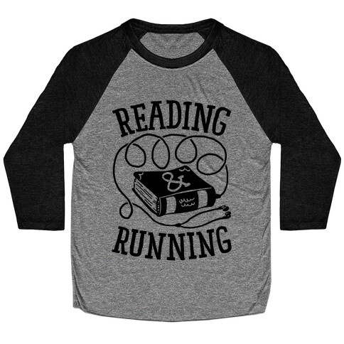 Reading & Running Baseball Tee
