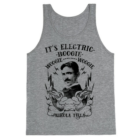 It's Electric Nikola Tesla Tank Top