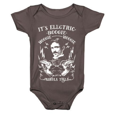 It's Electric Nikola Tesla Baby One-Piece