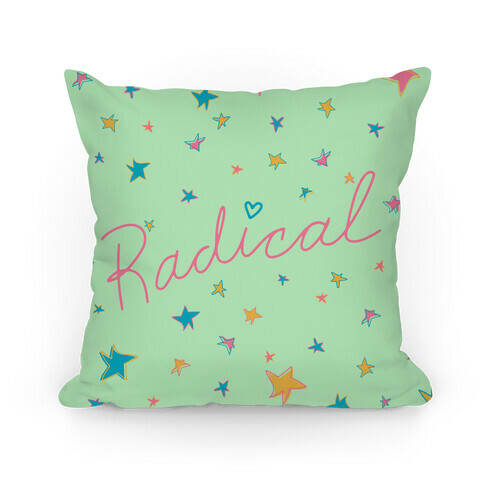 Radical 90s Pillow