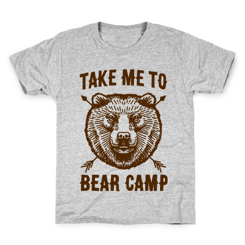 Take Me to Bear Camp Kids T-Shirt
