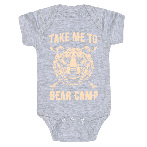 Take Me to Bear Camp Baby One-Piece