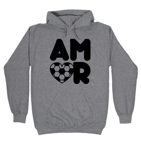 Soccer Amor Hooded Sweatshirt
