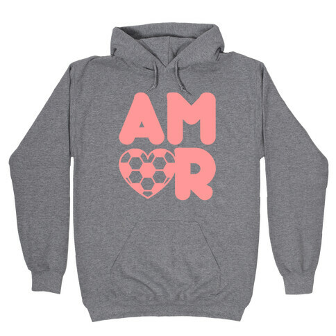 Soccer Amor Hooded Sweatshirt