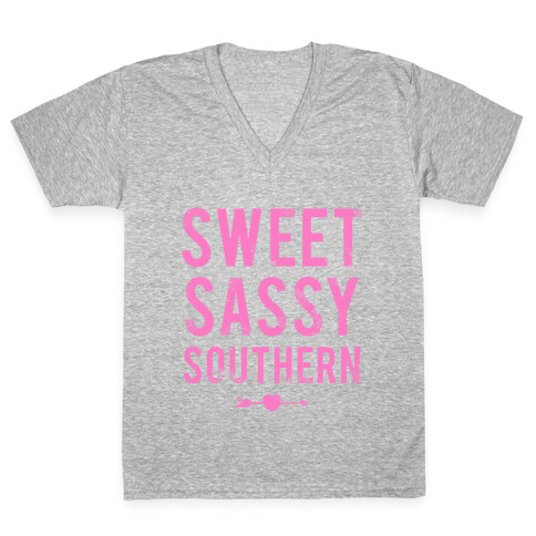 Sweet Sassy Southern V-Neck Tee Shirt