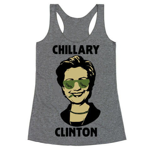 Chillary Clinton Racerback Tank Top