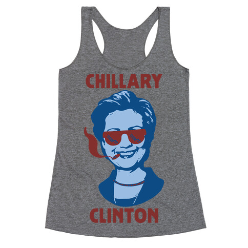 Chillary Clinton Racerback Tank Top