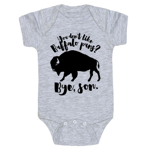 Buffalo Puns Baby One-Piece