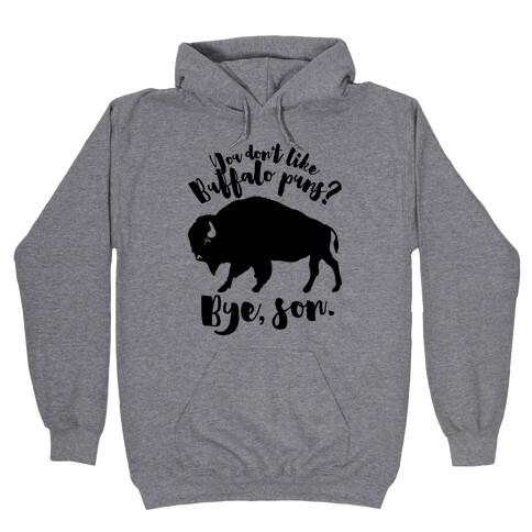 Buffalo Puns Hooded Sweatshirt