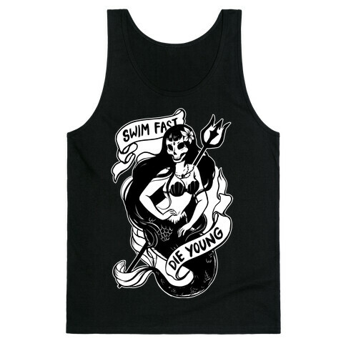 Swim Fast Die Young Tank Top