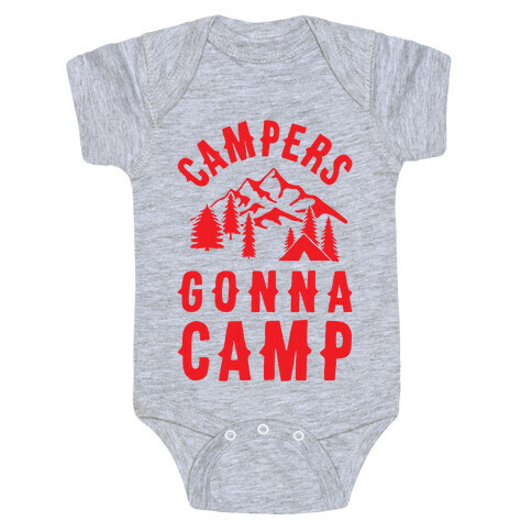 Campers Gonna Camp Baby One-Piece