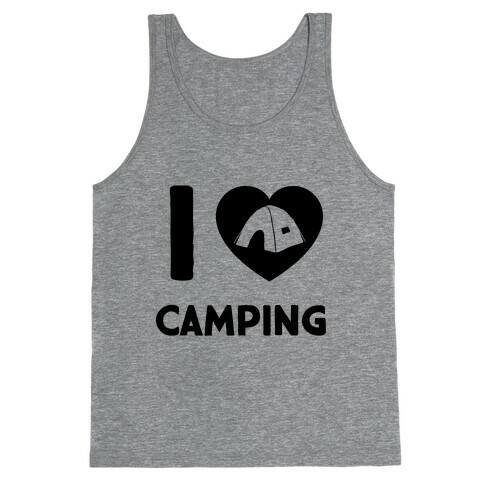 I Heart Camping Tank Top