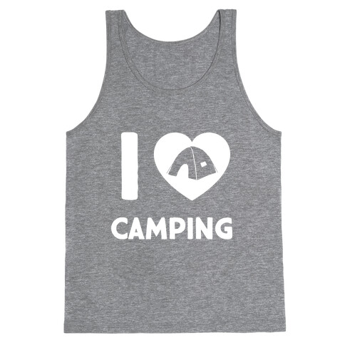 I Heart Camping Tank Top