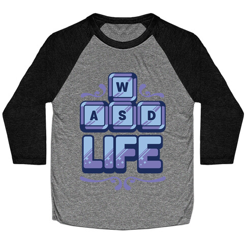 WASD Life Baseball Tee