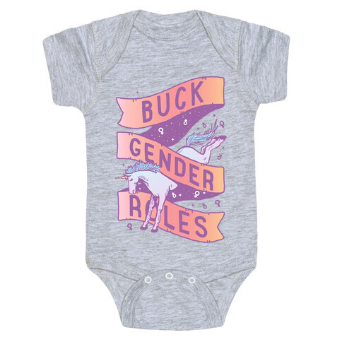 Buck Gender Roles Baby One-Piece