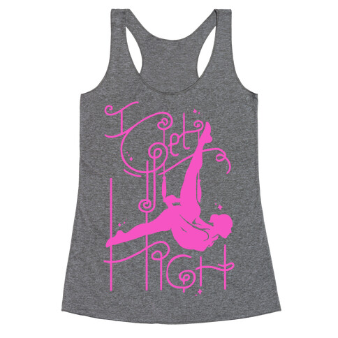 I Get High ( Trapeze ) Racerback Tank Top