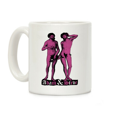 Adam and Steve Coffee Mug