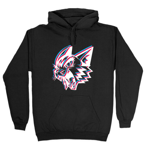 Electric Cat Hooded Sweatshirt