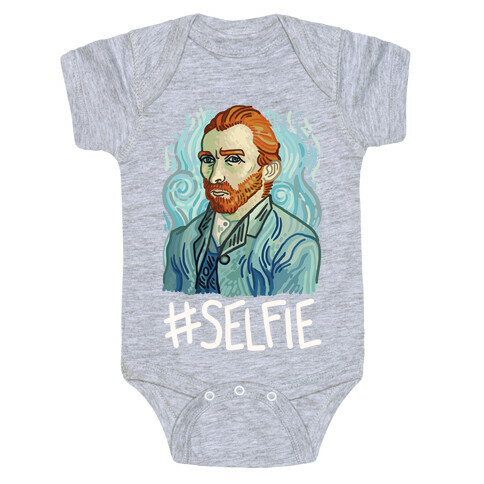 Van Gogh Selfie Baby One-Piece
