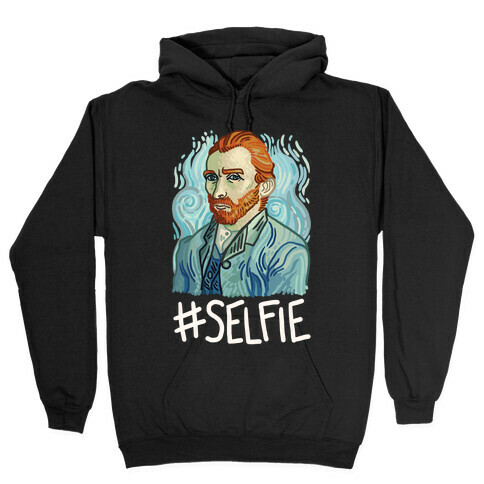 Van Gogh Selfie Hooded Sweatshirt