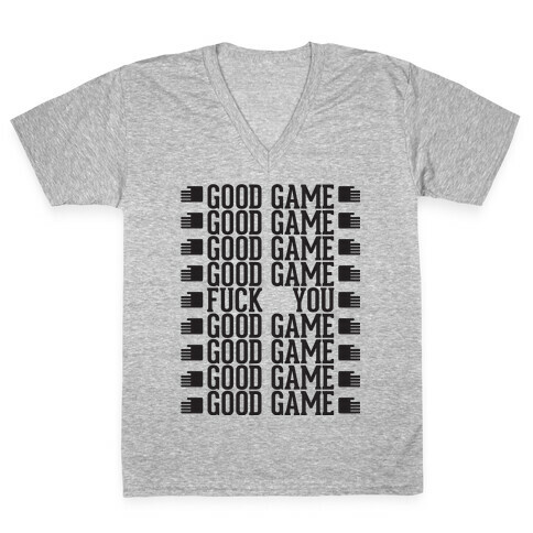 Good Game V-Neck Tee Shirt