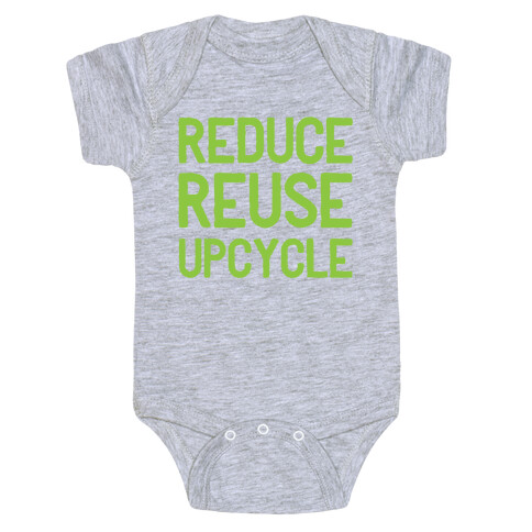 Reduce Reuse Upcycle Baby One-Piece