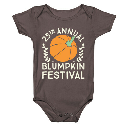 Blumpkin Festival Baby One-Piece