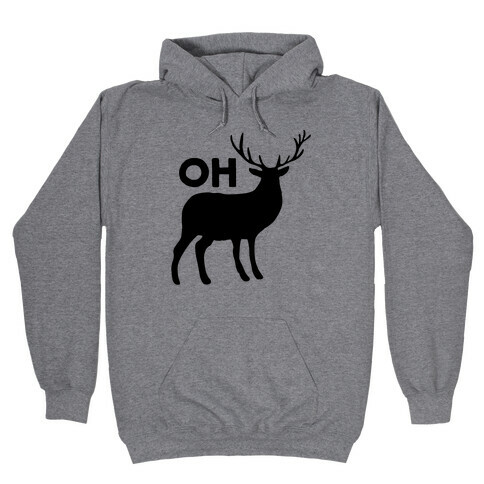 Oh Deer Hooded Sweatshirt