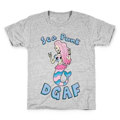 Sea Punk Dgaf Kids T-Shirt
