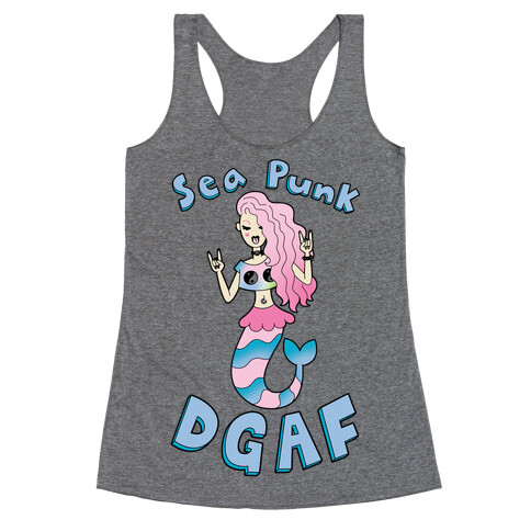 Sea Punk Dgaf Racerback Tank Top