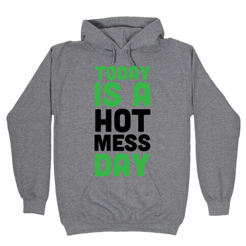 Today is a Hot Mess Day Hooded Sweatshirt