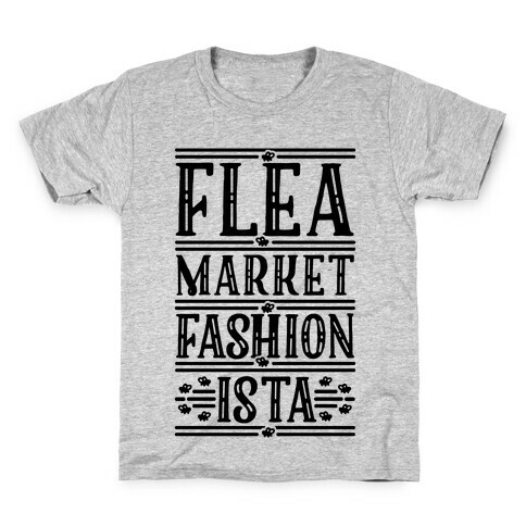 Flea Market Fashionista Kids T-Shirt