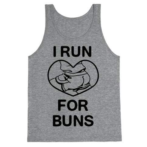 I Run For Buns Tank Top