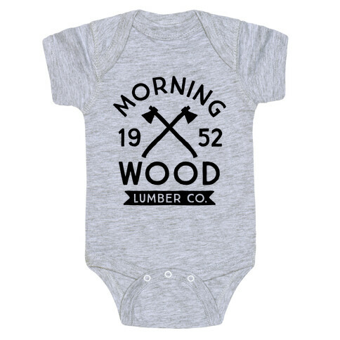 Morning Wood Lumber Co Baby One-Piece