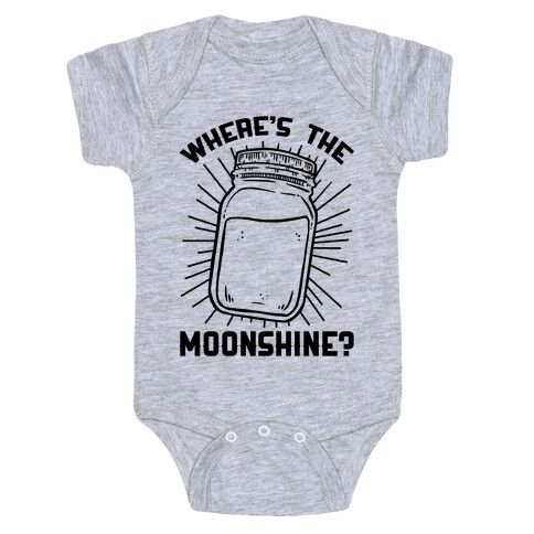 Where's The Moonshine Baby One-Piece