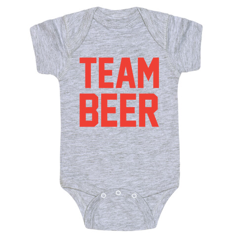 Team Beer Baby One-Piece