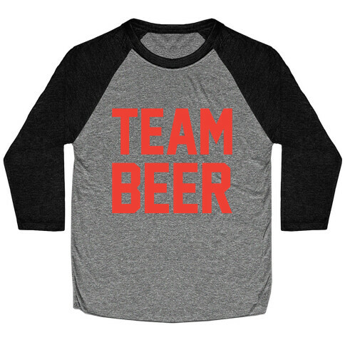 Team Beer Baseball Tee