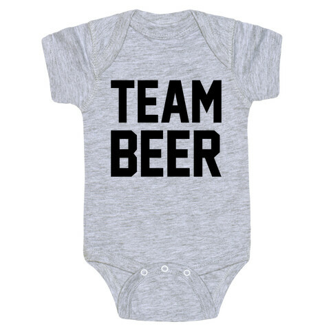 Team Beer Baby One-Piece