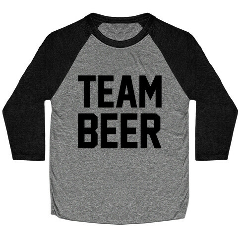 Team Beer Baseball Tee