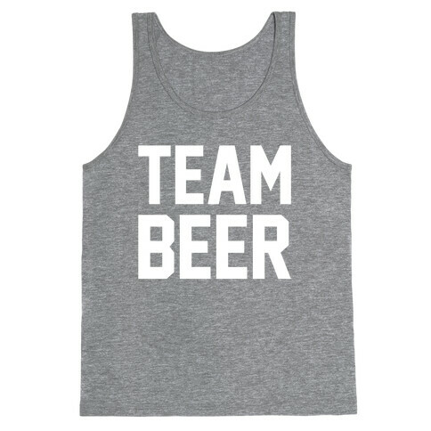 Team Beer Tank Top