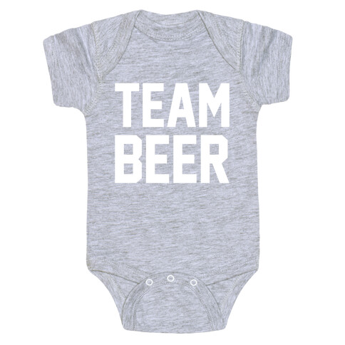 Team Beer Baby One-Piece