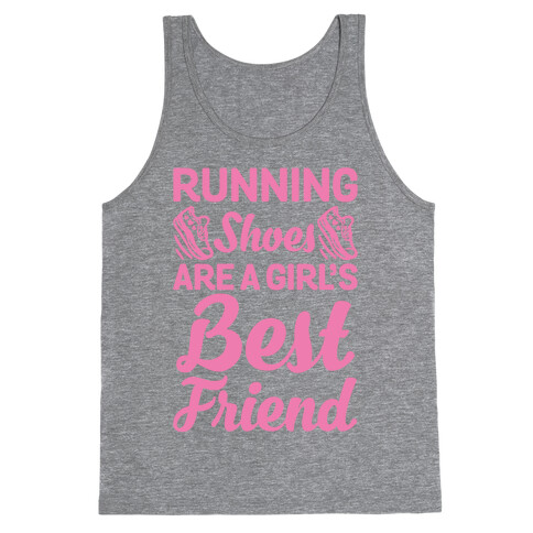 Running Shoes Are a Girl's Best Friend Tank Top